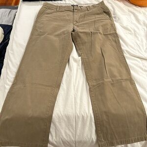 Banana Republic Classic Fit Dawson Chinos Dark Tan
